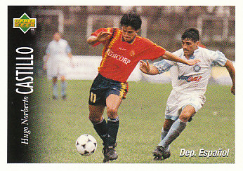 Hugo Norberto Castillo Deportivo Espanol 1995 Upper Deck Futbol Argentina #158
